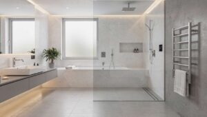 Freistehende Dusche planen: Was Architekten 2026 anders machen