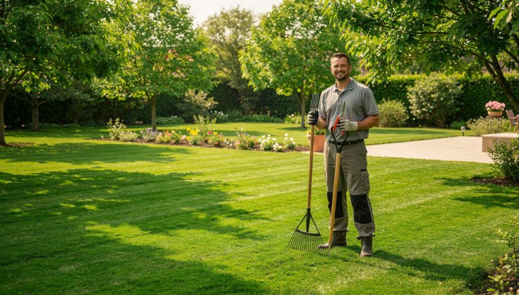 Rasen ohne Löcher: Gärtner verrät die Methode, die bei jedem Boden funktioniert