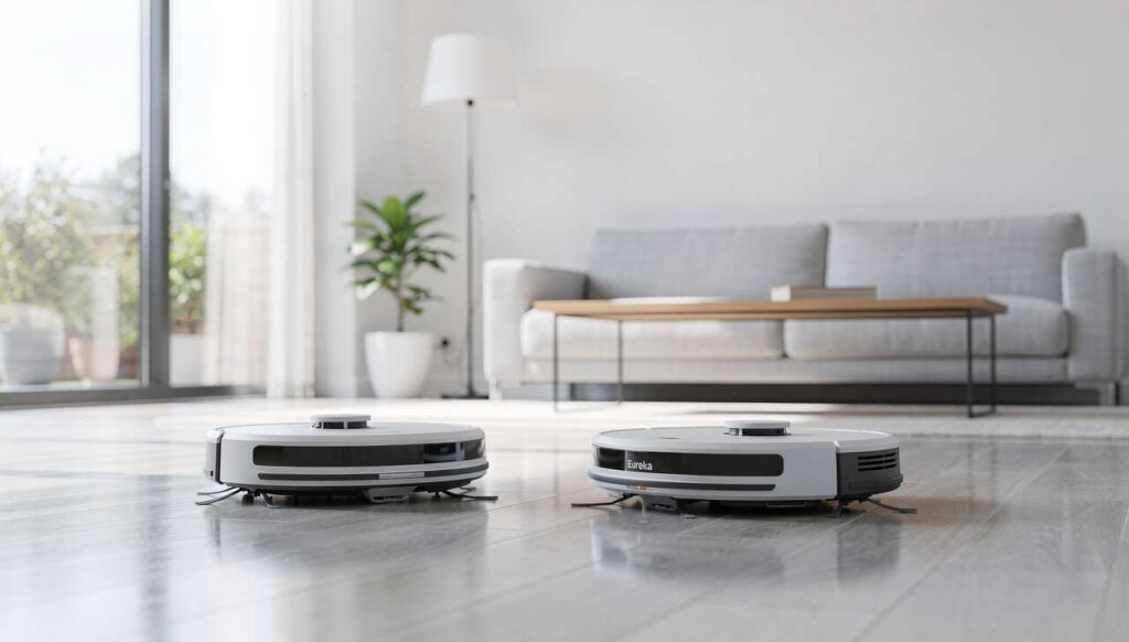 Das Geheimnis, um nie wieder putzen zu müssen? Diese 2 Roboter der Marke Eureka arbeiten im Duo